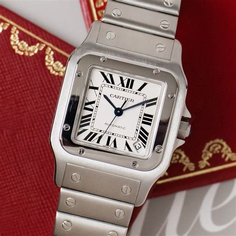 orologio cartier santos galbèe|cartier santos watch price.